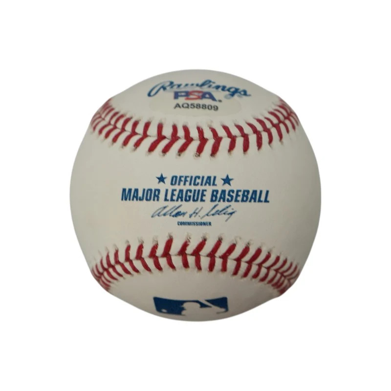 Benito Santiago Padres Giants Autographed Inscribed OMLB Baseball PSA Holo view 6