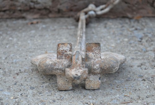 boat anchor yacht vintage nautical display 34 cm / 2.1 kg - FREE POSTAGE - Picture 4 of 5