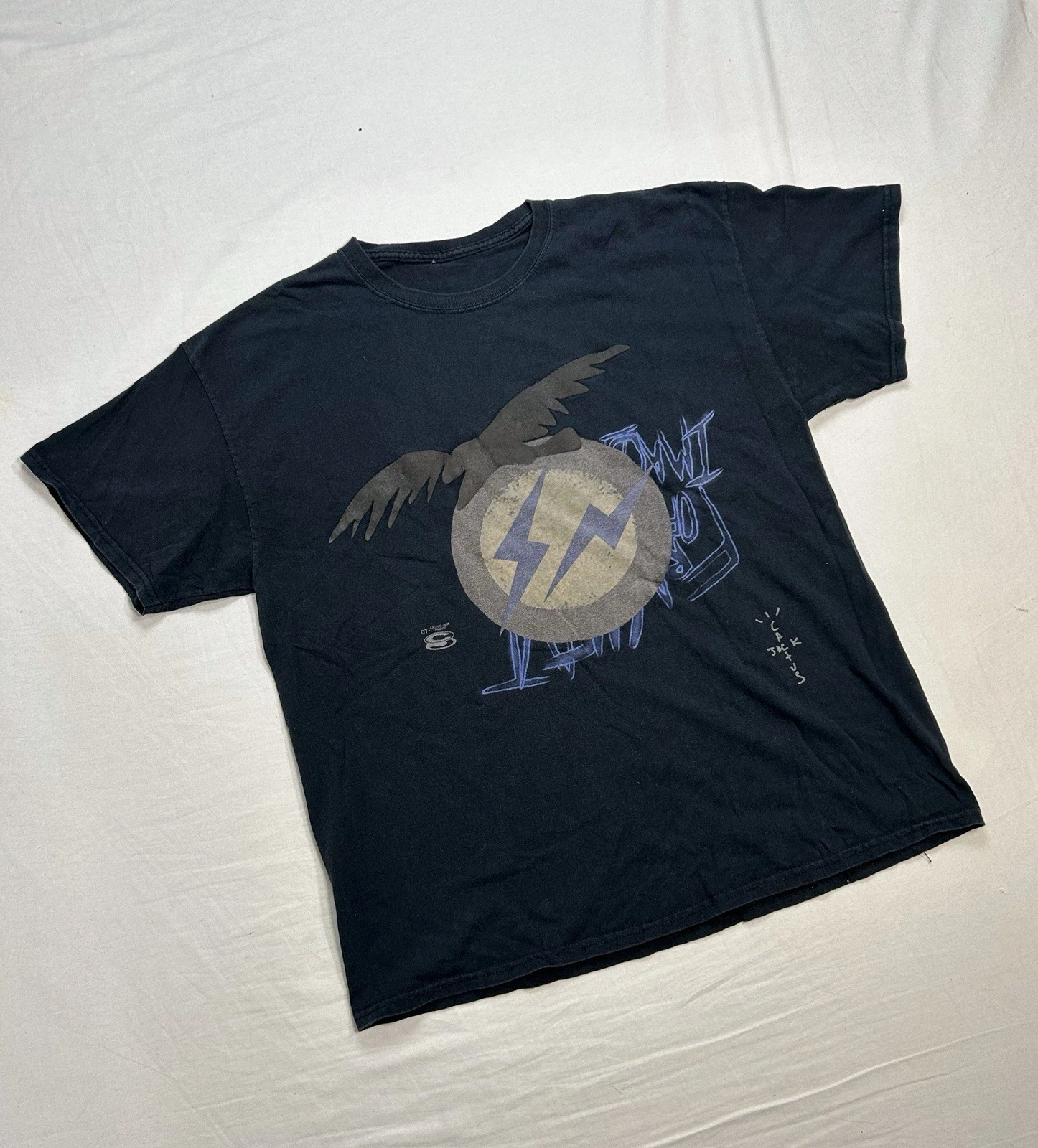 Cactus Jack Travis Scott Y2K Designer Skater Rap Tee XL Fragment RARE Band Tee