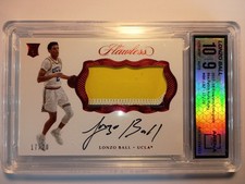 2017-18 Flawless Collegiate RC L. Ball Patch Auto Ruby 17/20