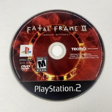 Fatal Frame II Crimson Butterfly PS2 PlayStation 2 Disc Only Tested Authentic
