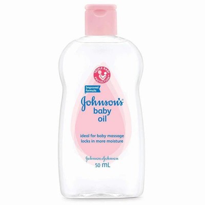 Johnson's Baby Oil, 1.7 oz (50ml)