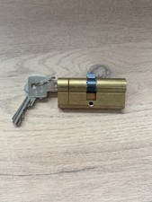 Iseo F6 1 Star Euro Cylinder Lock 35/35 Brass, High Security, 70mm, 3 keys