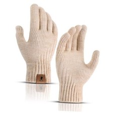 Winter Gloves for Women Upgraded Touch Screen Warm Knit Gloves for Kahki