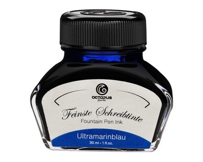 Füllhaltertinte Schreibtinte f Füllhalter Füllertinte Ultramarinbla 30ml im Fass
