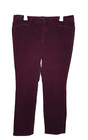 Talbots Jam Purple Straight Simply Flattering 5 Pocket Corduroy Pants 14P — photo 2