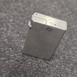 VINTAGE FLINTOP METAL LITE ALUMINIUM PETROL LIGHTER EXCELLENT CONDITION c1940s