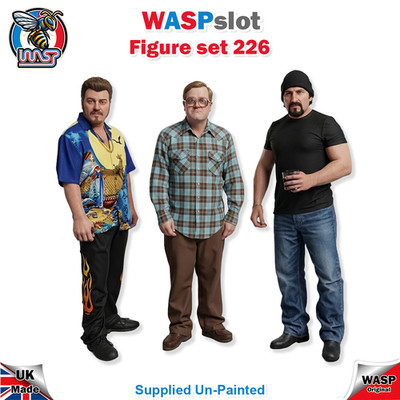Trailer Park Boys, Figurenset 225 - Maßstab 1/64, 1/43, 1/32, 1/24, Maßstab 1/18 & 1/12