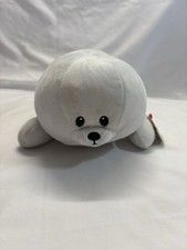 BABY TY - TINY THE WHITE SEAL 10" Stuffed Plush