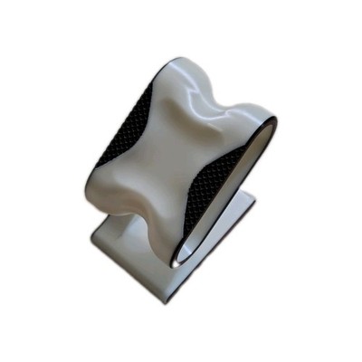 Premium Watch Stand   Display Silk White with black and highlight. (Stand only)