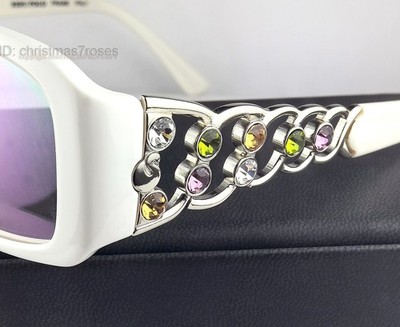 Women Eyeglasses frames Optical Acetate+metal w Rhinestone Luxury design New