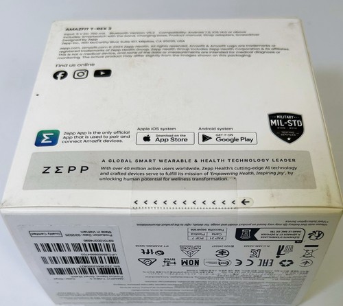 Amazfit T-Rex 3 Outdoor Smart Watch 48mm AMOLED Display Offline Maps Navigation - Picture 6 of 6