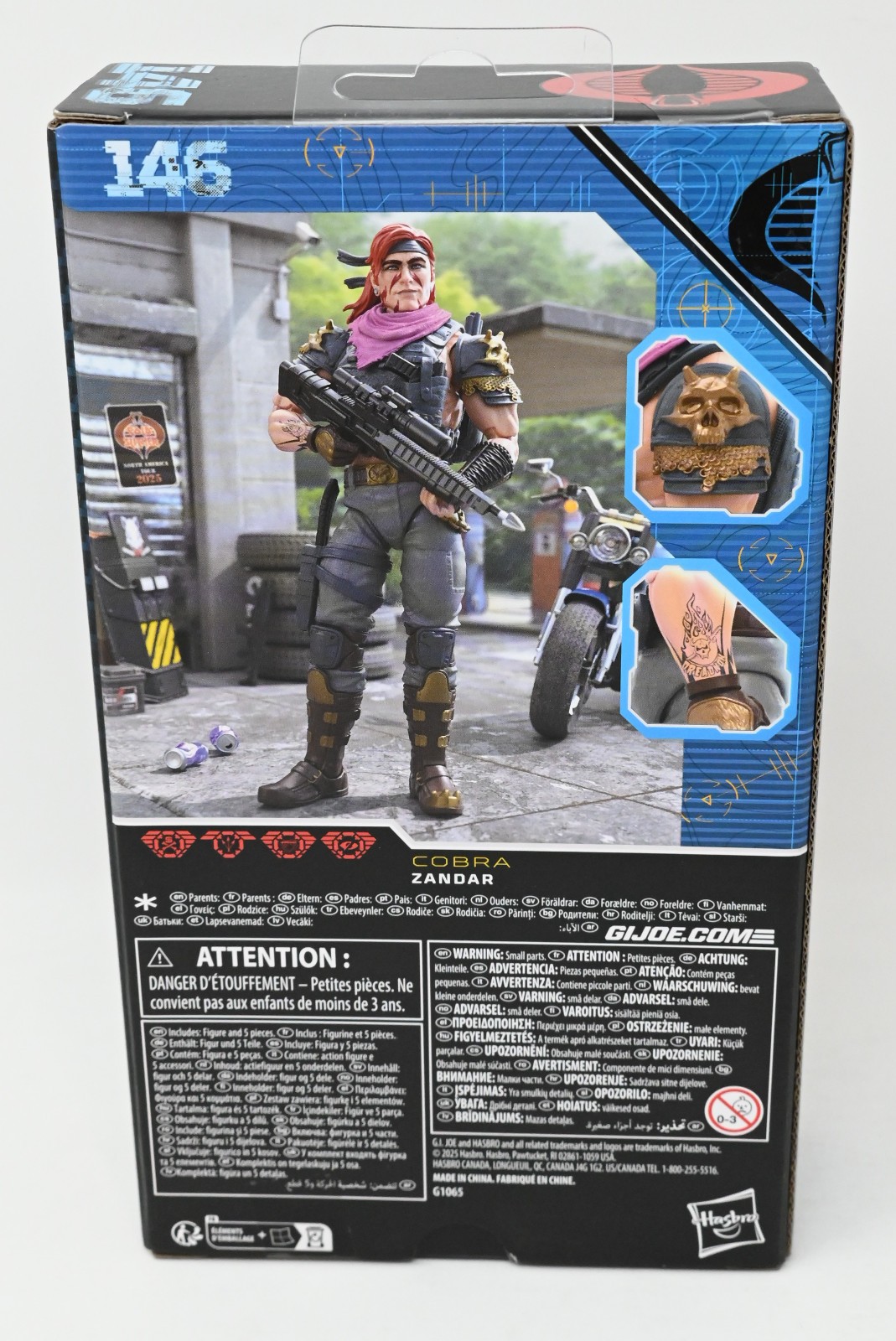 GI Joe Classified Series #146 Zandar 6