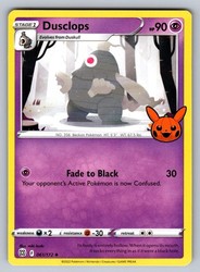 Dusclops 061/172 Trick or Trade BOOster Promo
