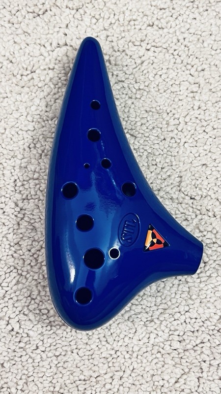 Used 12 Hole Plastic Zelda Tenor Ocarina in C Major