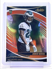 2025 Panini Absolute Andrew Mukuba #103 Orange Spectrum 120/150 RC Eagles