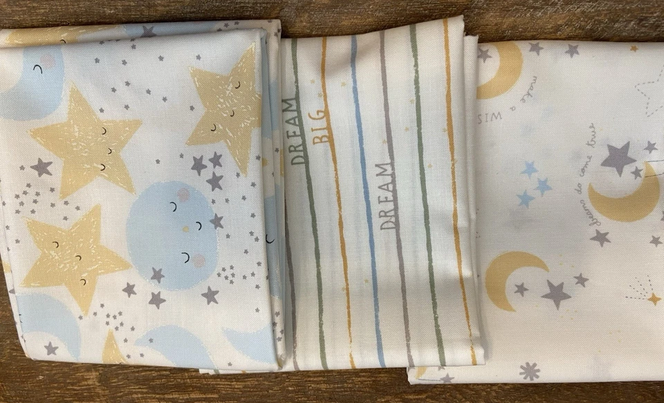 D Is For Dream By Paper And Cloth For Moda.  Bundle Of 12 Fat Quarters. - Image 2 of 4