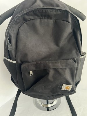 Carhartt Backpack 21L Classic Black Zip Men's Adjustable Strap Pockets Travel