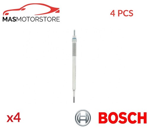 ENGINE GLOW PLUGS BOSCH 0 250 523 004 4PCS P NEW OE REPLACEMENT