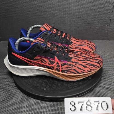 Nike Air Zoom Pegasus 39 Shoes Womens Size 10 Orange Tiger Sneakers DQ7650-800