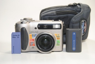 Sony Cyber-Shot DSC-S75 Camera+Battery+ 64MB Memory Stick - no charger