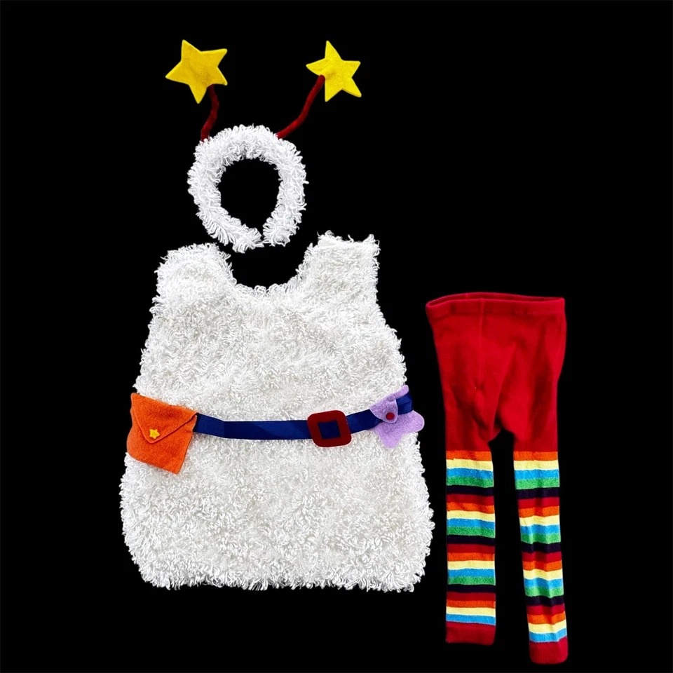 Rainbow Brite Twink Costume Halloween Outfit Toddler Kids Cosplay - Image 2 of 4