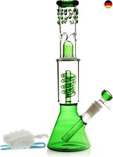 Glasbong, Bong-Pfeife, Wasserbongs zum Rauchen, Bong-Schüssel, 14,5 mm, Höhe 32 
