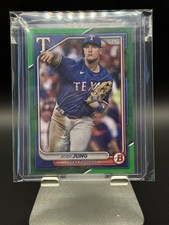 2024 Bowman - Josh Jung #98 Green Border /99