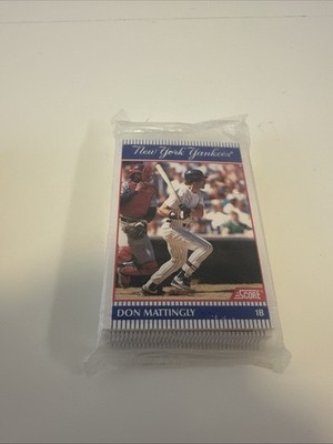 1990 SCORE  NEW YORK YANKEES TEAM SET. Card Giveaway at old Yankees Stadium