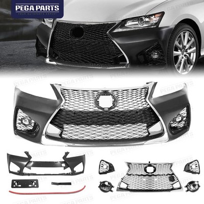 2016+ GS F Sport Style Front Bumper Grille Kit For 2013-2015 Lexus GS350 GS450h