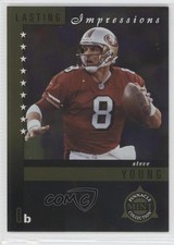 1998 Pinnacle Mint Collection Lasting Impressions Steve Young #5 HOF 0b0