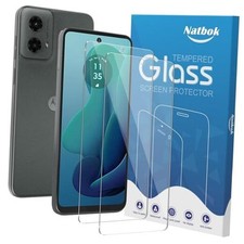 2 Pack Compatible with Screen Protector,Full Coverage 9H Moto G 5G 2024