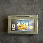Super Street Fighter II Gameboy Advance Game Cartridge Nintendo Sega . Tested