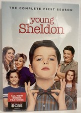 Young Sheldon: The Complete First Season DVD BRAND NEW SEALED Bonus Features