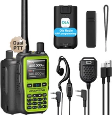 UV-5R Mini Radio Ham Radio Long Range Handheld Two Way Radio Dual PTT APP Progra