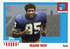 MARK MAY 2005 TOPPS ALL-AMERICAN FOOTBALL #12