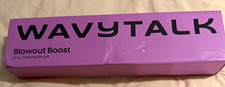 Wavytalk Blowout Boost Ionic Heated Thermal Round Brush, Pink Model 196