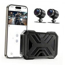 1920 1080p Motorcycle Dash Cam, Front and Rear Dash Cam for Motorcycle, WiFi