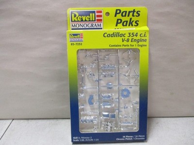 Revell Parts Paks Accessories Cadillac 354 C.I. V-8 Engine 1/25