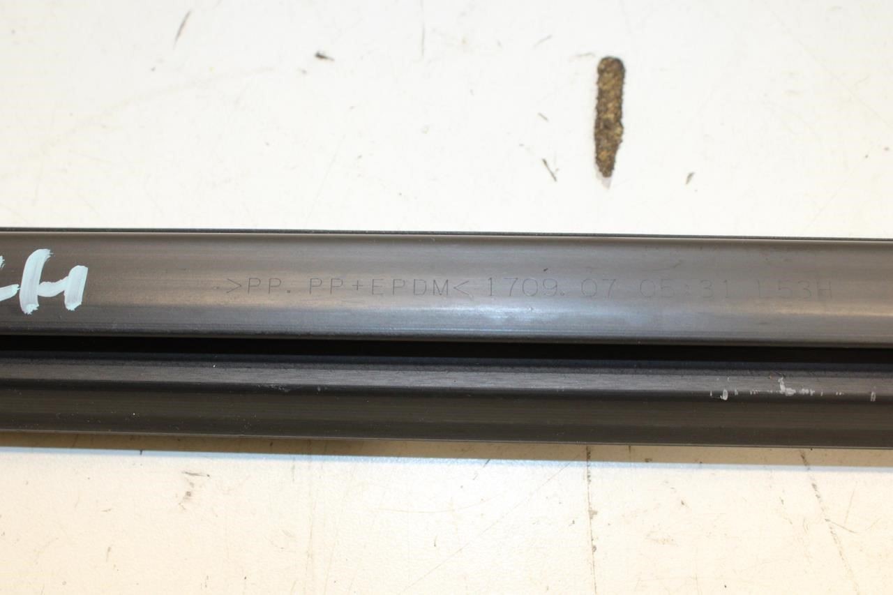 14-23 Infiniti Q50 Luxe RWD Front LH Door Belt Inner Outer Molding Weatherstrip