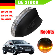 Spiegelblinker Blinker Rechts für 09-15 VW Jetta Passat B7 Beetle EOS 3C8949102