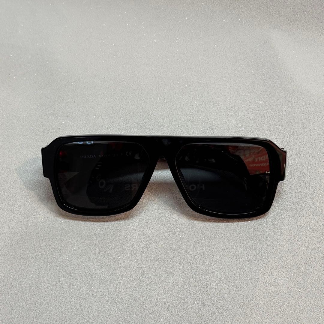 Prada SPR22YS-F Sunglasses Black Frame Used No Accessories