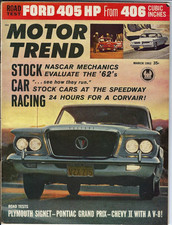 1962 Chevy Ii Pontiac Grand Prix Galaxie 406 Corvair In Vintage Motor Trend