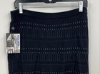 NWT Elie Tahari Women's Gunpowder Striped Straight & Pencil Skirt Size Large — photo 4