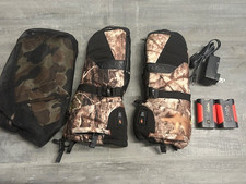 Cabela&rsquo;s Heated Gloves Woodlands Camo