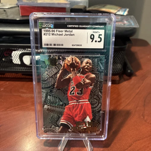 1995-96 Fleer Metal - Michael Jordan #212 CGC 9.5