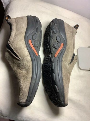 Merrell Jungle Moc Shoes Gunsmoke Nubuck Men’s Size 8 Slip On~ Arch Support - Picture 7 of 22