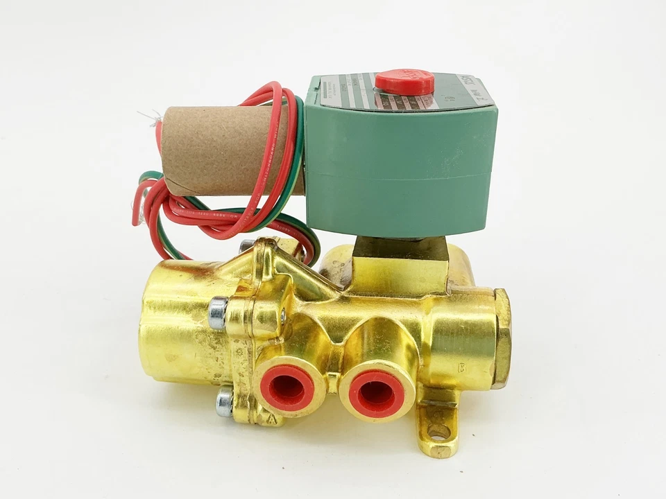 New Asco 8344G070 24VDC Solenoid Valve 10-125PSI 1/4" Pipe 11.6W - Image 4 of 4