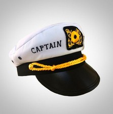 Captain Hat Adjustable Back Yacht Hats For Teens and Adults Personalized Free 
