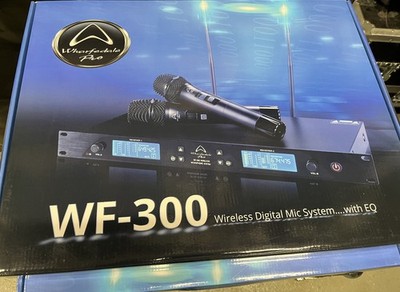 2fach Funkmikrofonset mit EQ  Wharfedale Pro WF 300_fast neu...